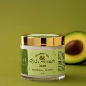 HIMI BELLE Rich Avocado Moisturizing Cream | Intensive Hydration & Skin Renewal | 100gm